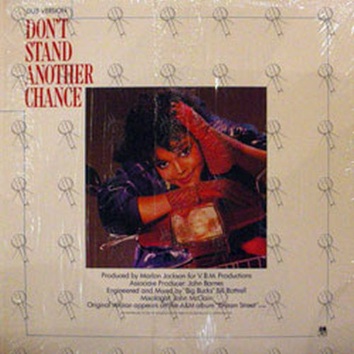 JACKSON-- JANET - Don&#39;t Stand Another Chance - 2