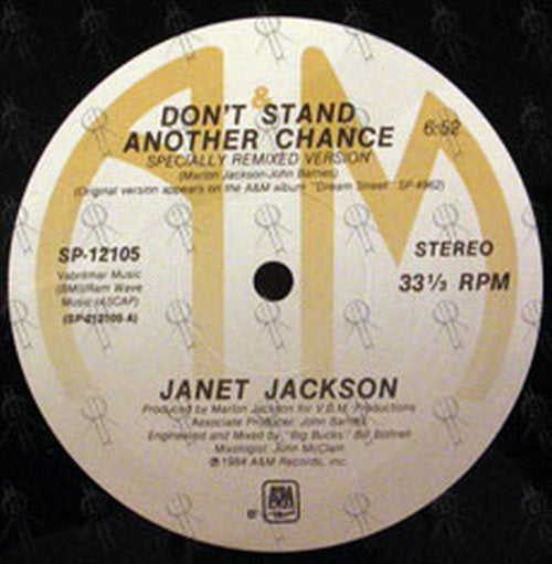 JACKSON-- JANET - Don&#39;t Stand Another Chance - 3