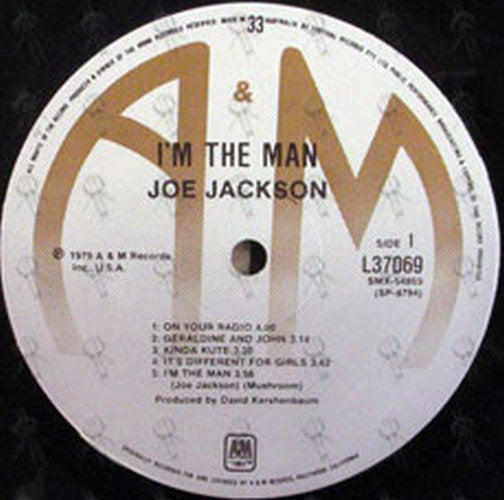 JACKSON-- JOE - I'm The Man - 3