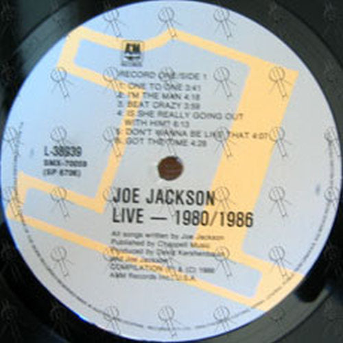 JACKSON-- JOE - Live 1980 / 86 - 3