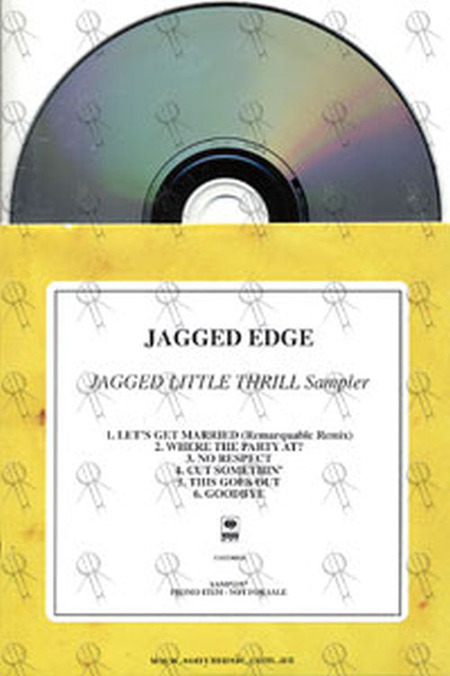 JAGGED EDGE - Jagged Little Thrill Sampler - 2