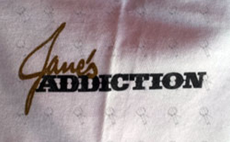 JANE'S ADDICTION - 'Brass Knuckle' Design White T-Shirt - 3