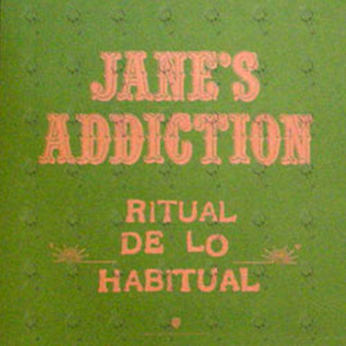 JANE'S ADDICTION - 'Ritual De Lo Habitual' Promo Flat - 1