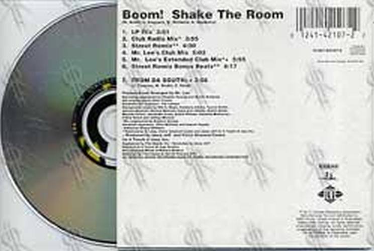 JAZZY JEFF &amp; FRESH PRINCE - Boom! Shake The Room - 2