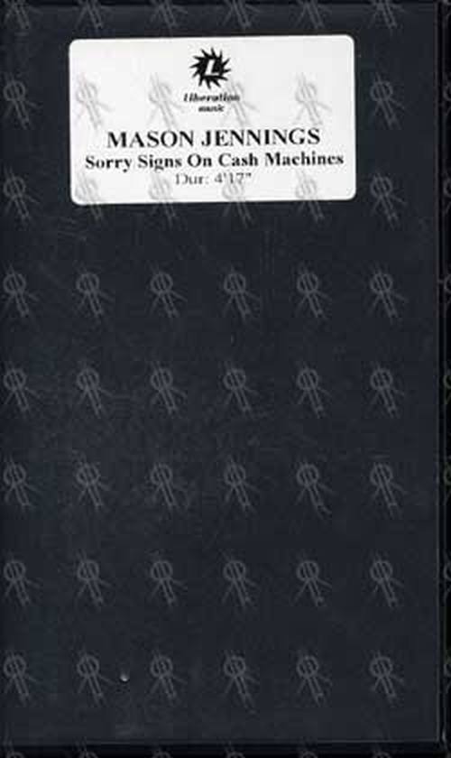 JENNINGS-- MASON - Sorry Signs On Cash Machines - 1