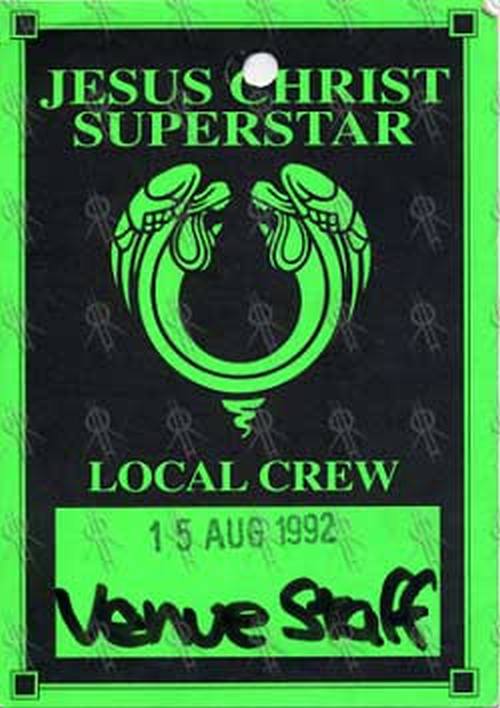 JESUS CHRIST SUPERSTAR - Australian Tour Local Crew Pass - 1