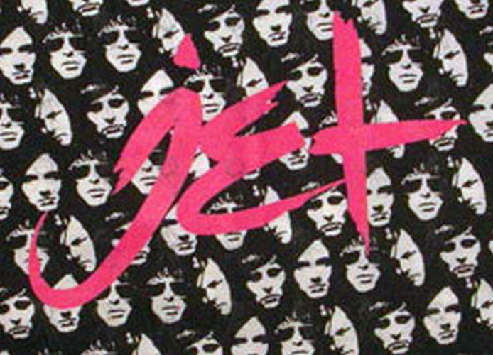 JET - All-Over Band Image Print Logo Girls T-Shirt - 2