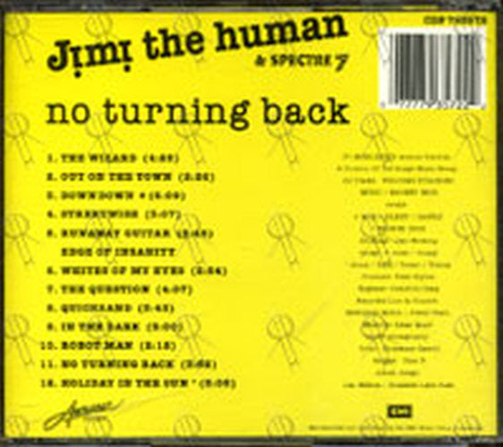 JIMI THE HUMAN & SPECTRE 7 - No Turning Back - 2