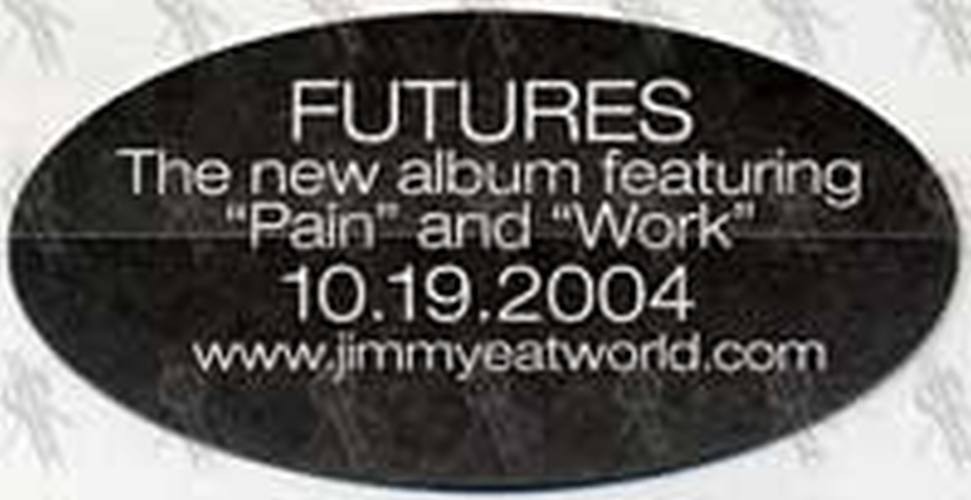 JIMMY EAT WORLD - &#39;Futures&#39; Album Sticker - 2