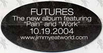 JIMMY EAT WORLD - 'Futures' Sticker - 2