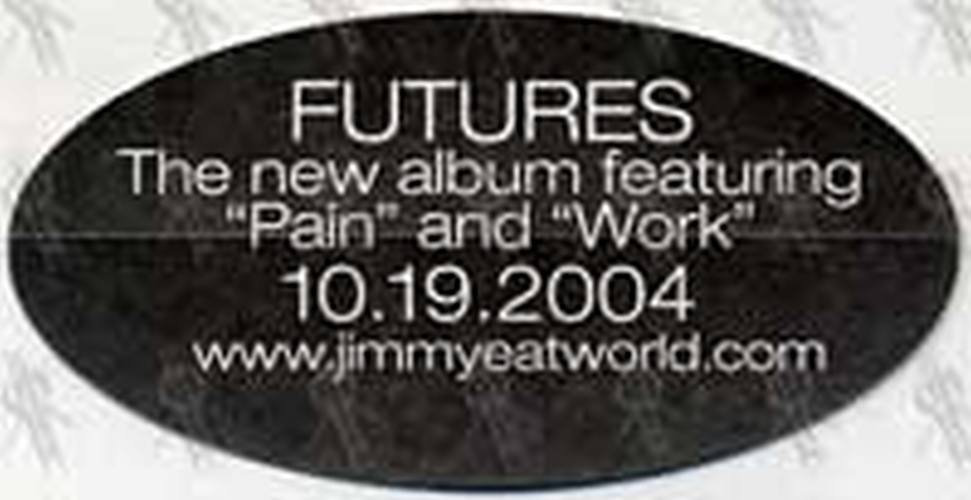 JIMMY EAT WORLD - 'Futures' Sticker - 2