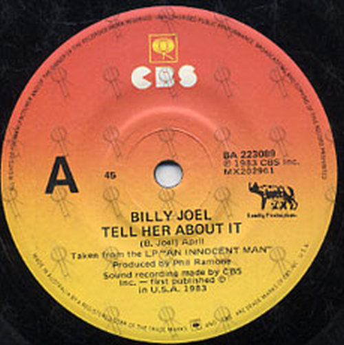 JOEL-- BILLY - Tell Her About It - 2