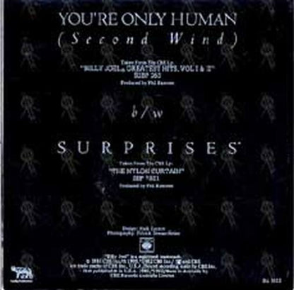 JOEL-- BILLY - You're Only Human (Second Wind) - 2