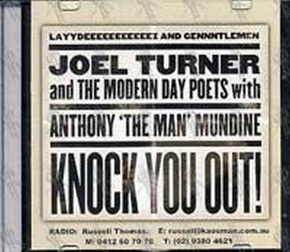 JOEL TURNER AND THE MODERN DAY POETS - Knock You Out! (With Anthony &#39;The Man&#39; Mudine). - 1
