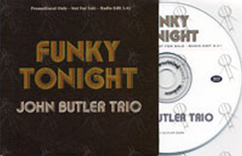 JOHN BUTLER TRIO-- THE - Funky Tonight - 1