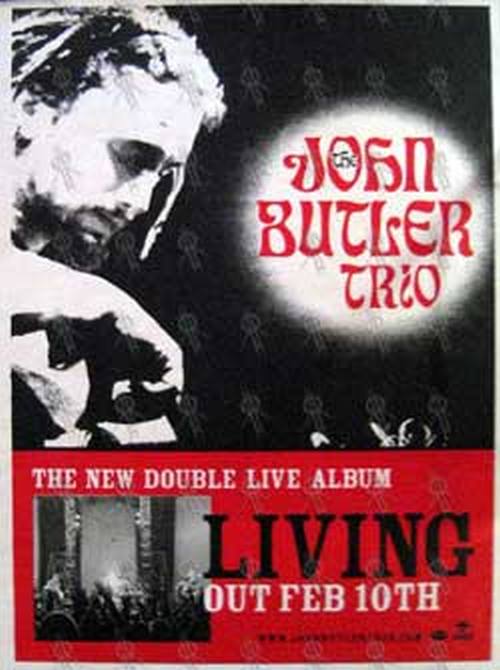 JOHN BUTLER TRIO-- THE - 'Living' Album Poster - 1