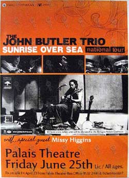 JOHN BUTLER TRIO-- THE - &#39;Palais Theatre