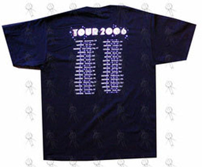 JOHN-- ELTON - Black 'Piano Man' Design 2006 World Tour T-Shirt - 3