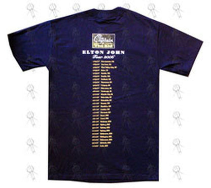 JOHN-- ELTON - Black 'The Captain & The Kid' World Tour T-Shirt - 3