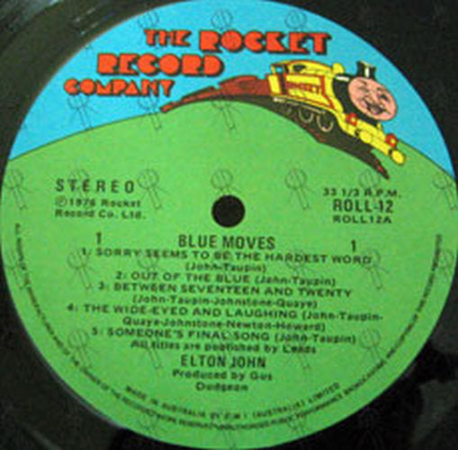 JOHN-- ELTON - Blue Moves - 4