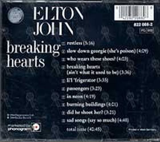 JOHN-- ELTON - Breaking Hearts - 2
