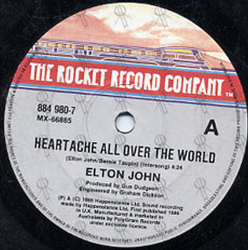 JOHN-- ELTON - Heartache All Over The World - 2