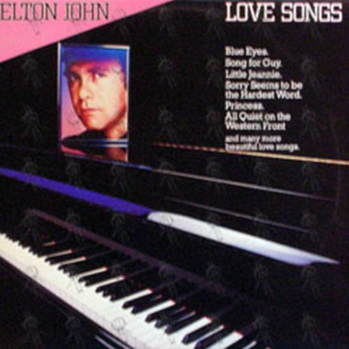 JOHN-- ELTON - Love Songs - 1