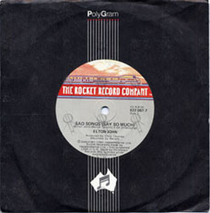 JOHN-- ELTON - Sad Songs (Say So Much) - 1