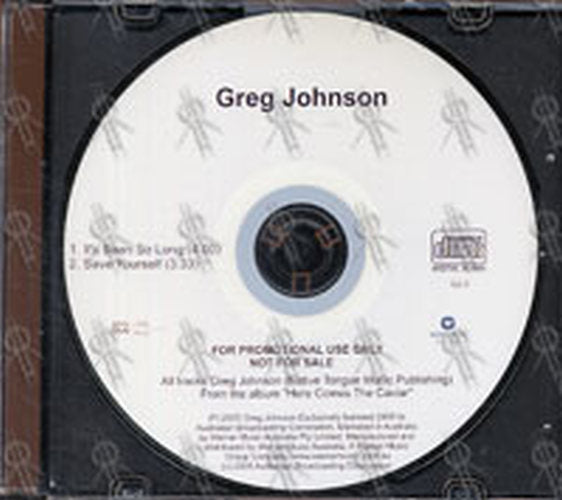 JOHNSON-- GREG - It&#39;s Been So Long - 1