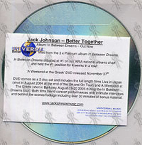JOHNSON-- JACK - Better Together - 2