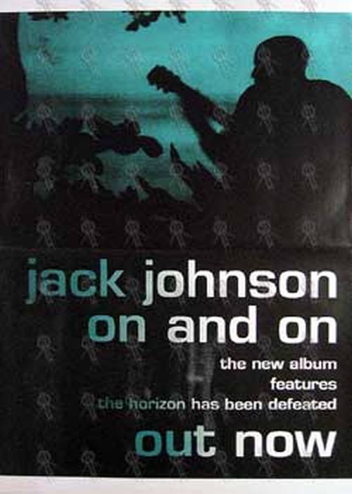 JOHNSON-- JACK - 'On And On' Album Poster - 1