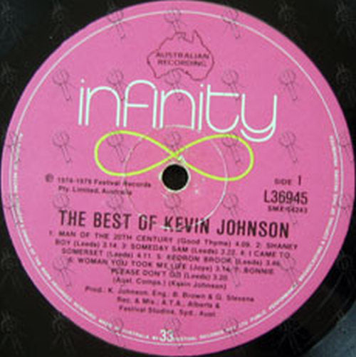 JOHNSON-- KEVIN - The Best Of - 3
