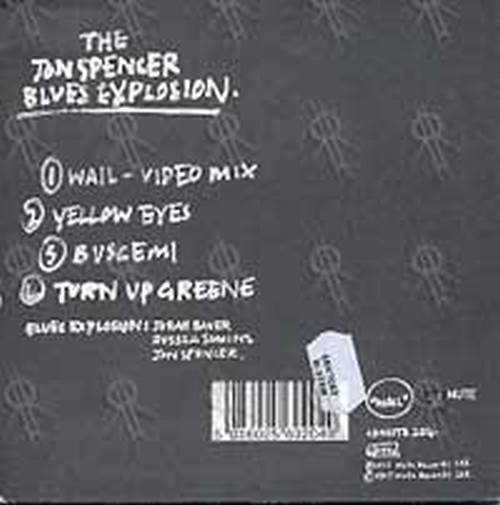 JON SPENCER BLUES EXPLOSION-- THE - Wail - 2