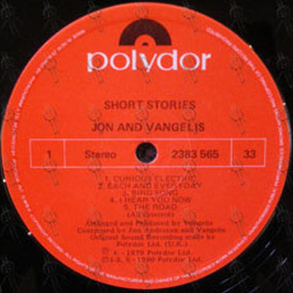 JON & VANGELIS - Short Stories - 3