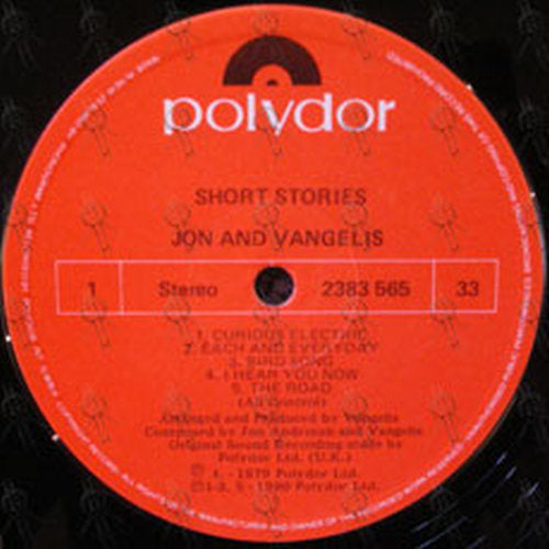 JON & VANGELIS - Short Stories - 3
