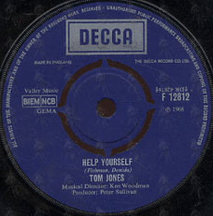 JONES-- TOM - Help Yourself - 2