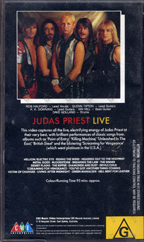 JUDAS PRIEST - Judas Priest Live - 2