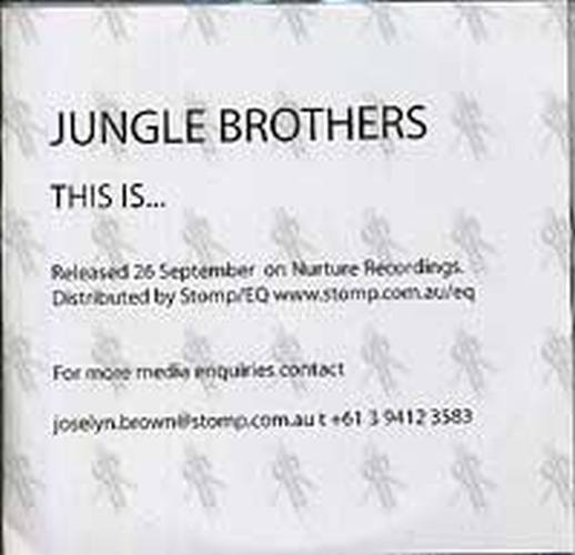 JUNGLE BROTHERS - This Is... - 1