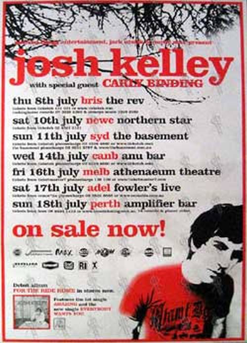 KELLEY-- JOSH - &#39;2004 Australian Tour&#39; Poster - 1