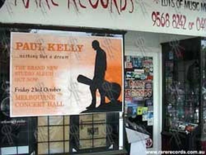 KELLY-- PAUL - Melbourne Concert Hall - 23rd October 2002 Show Poster - 2