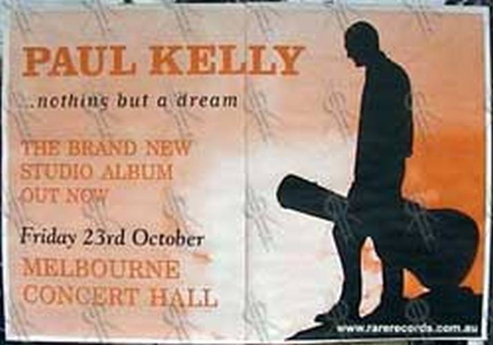 KELLY-- PAUL - Melbourne Concert Hall - 23rd October 2002 Show Poster - 1