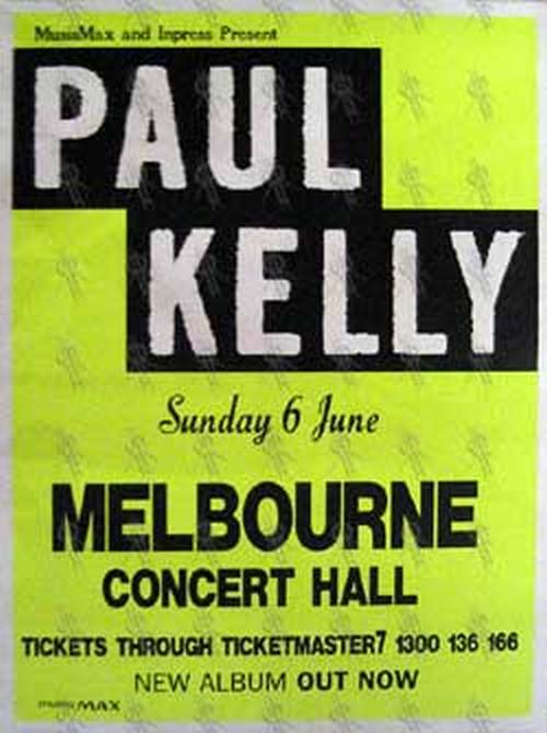KELLY-- PAUL - &#39;Melbourne Concert Hall