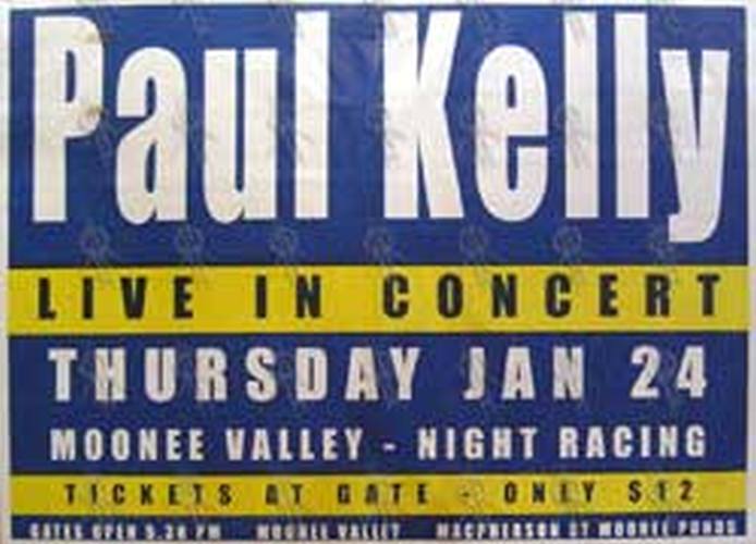 KELLY-- PAUL - &#39;Moonee Valley - Night Racing