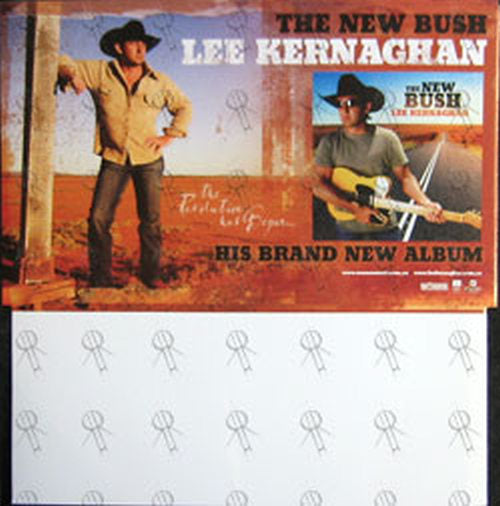 KERNAGHAN-- LEE - 'The New Bush' Album CD Rack Promo Display - 1
