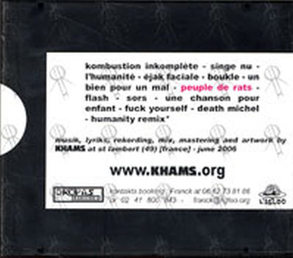 KHAMS - Peuple De Rats - 2
