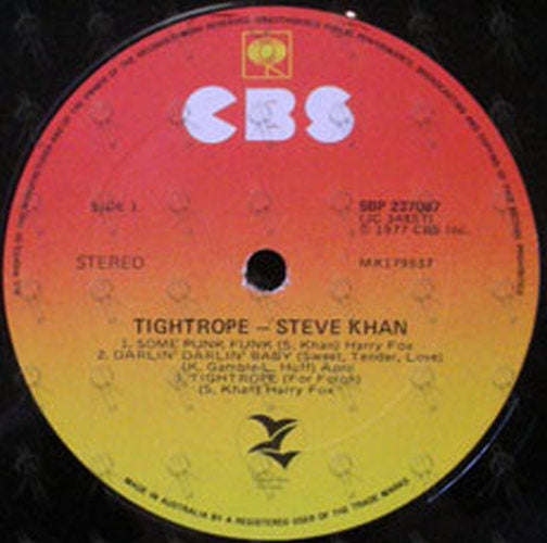KHAN-- STEVE - Tightrope - 3
