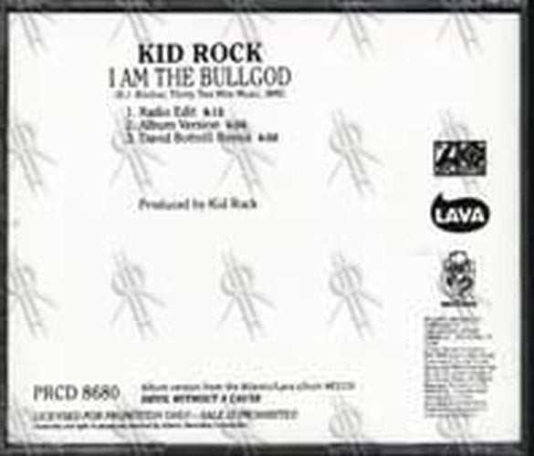 KID ROCK - I Am The Bullgod - 2