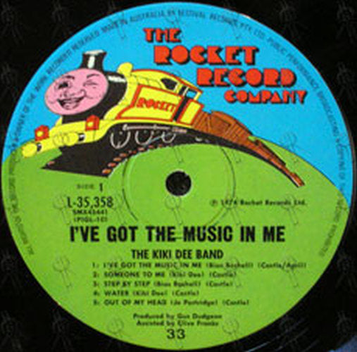 KIKI DEE BAND-- THE - I've Got The Music In Me - 3