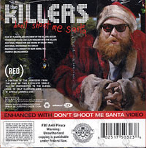 KILLERS-- THE - Don&#39;t Shoot Me Santa - 2
