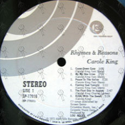 KING-- CAROLE - Rhymes And Reasons - 4